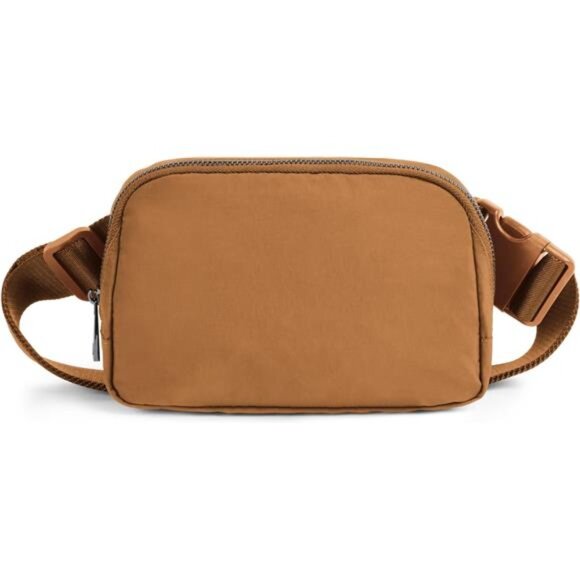 Unisex Mini Belt Bag with Adjustable Strap Sugar Almond